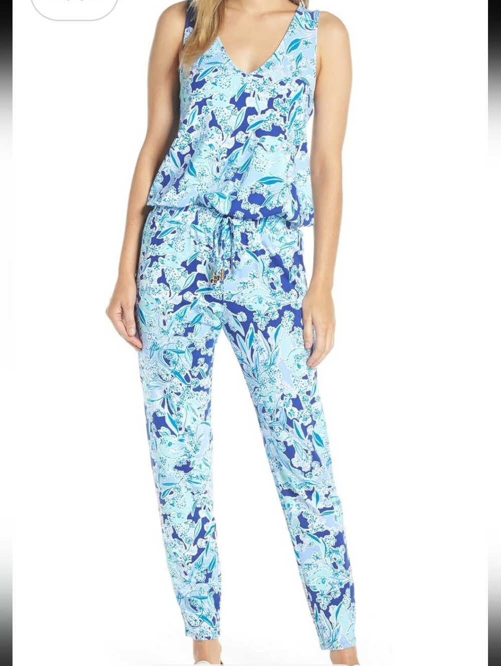 Lilly Pulitzer Paulina Jumpsuit S Royal Purple Koalafications